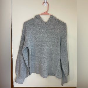 Forever 21 grey bell sleeve sweater